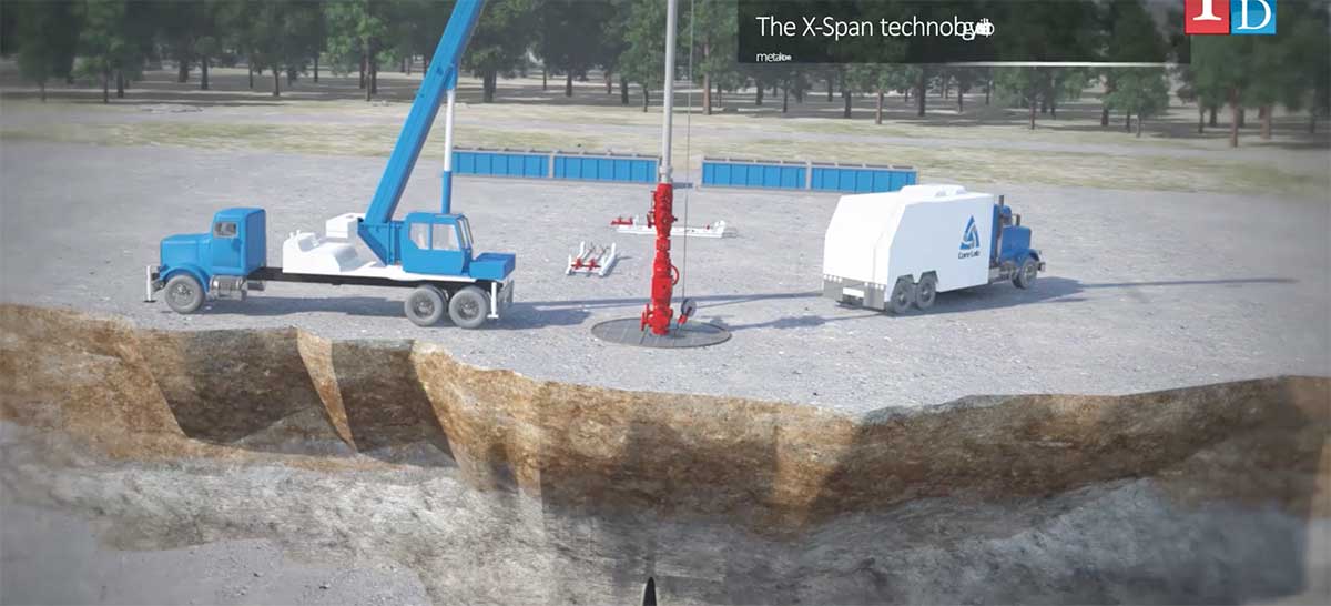 3D Oil & Gas Drilling Animation Video Shows Reliable Patch | Core Labs X-Span System