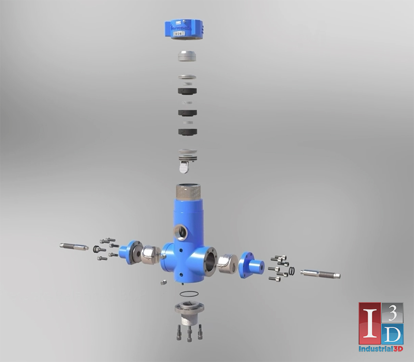 Industrial3d 3d Animations virtual reality graphic design branding tulsa houston exploded 3