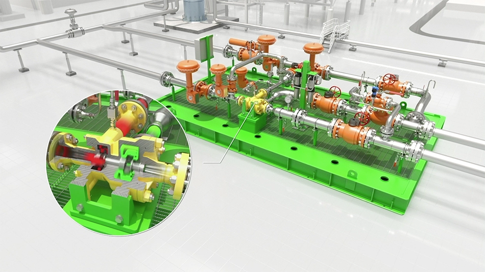 dxp isoboost 3d illustration
