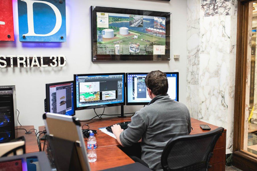 Industrial3d 3d Animations virtual reality graphic design branding tulsa houston 407